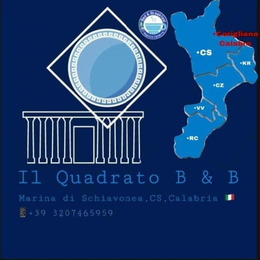 B&B Il Quadrato Marina di Schiavonea Εξωτερικό φωτογραφία